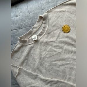 Aerie oversized sweater w/ smiley face